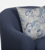 Nelson Fabric 1 Seater Sofa in Blue Colour