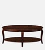 Nelson Sheesham Wood Coffee Table In Country Light Finish