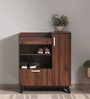 Nen Shoe Cabinet in Columbia Walnut Finish