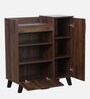 Nen Shoe Cabinet in Columbia Walnut Finish