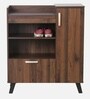 Nen Shoe Cabinet in Columbia Walnut Finish
