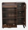 Nen Shoe Cabinet in Columbia Walnut Finish