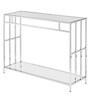 Nena Console Table in Stainless steel Finish