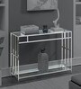 Nena Console Table in Stainless steel Finish