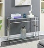 Nena Console Table in Stainless steel Finish