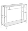 Nena Console Table in Stainless steel Finish