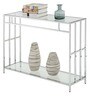 Nena Console Table in Stainless steel Finish