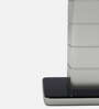 Neo Glass Top 6 Seater Dining Table in Black Colour