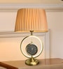 Neoclassical LED Table Lamp with Ring Clock