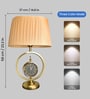Neoclassical LED Table Lamp with Ring Clock