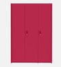 Neolite 3 Door Almirah in Blush Red Colour