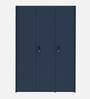 Neolite 3 Door Metal Almirah in Denim Blue Colour