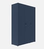 Neolite 3 Door Metal Almirah in Denim Blue Colour