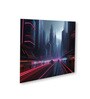 Neon Cityscape Canvas Art Print Printed Wall Painting Stretch Canvas Frame