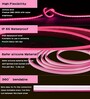 Neon Pink 5 Mtr (With 12 Volts Adapter) Strip Light