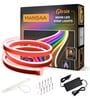Neon Red 5 Mtr (With 12 Volts Adapter) Strip Light