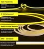 Neon Yellow 5 Mtr (With 12 Volts Adapter) Strip Light