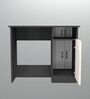 Nero Multipurpose, Computer Desk for Home/Office, Writing Table, Sturdy Small Desks for Small Spaces in Highland Pine & Slate Grey Finish