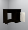 Nero Multipurpose, Computer Desk for Home/Office, Writing Table, Sturdy Small Desks for Small Spaces in Highland Pine & Chiyoda Wange Finish