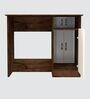 Nero Multipurpose, Computer Desk for Home/Office, Writing Table, Sturdy Small Desks for Small Spaces in Highland Pine & Cochwood Brown Finish