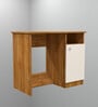 Nero Multipurpose, Computer Desk for Home/Office, Writing Table, Sturdy Small Desks for Small Spaces in Highland Pine & Plateau Apple Finish