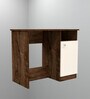Nero Multipurpose, Computer Desk for Home/Office, Writing Table, Sturdy Small Desks for Small Spaces in Highland Pine & Cochwood Brown Finish