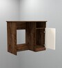 Nero Multipurpose, Computer Desk for Home/Office, Writing Table, Sturdy Small Desks for Small Spaces in Highland Pine & Cochwood Brown Finish