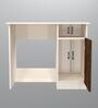 Nero Multipurpose, Computer Desk for Home/Office, Writing Table, Sturdy Small Desks for Small Spaces in Cochwood Brown & Highland Pine Finish