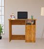 Nero Multipurpose, Computer Desk for Home/Office, Writing Table, Sturdy Small Desks for Small Spaces in Plateau Apple Finish