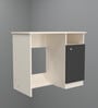 Nero Multipurpose, Computer Desk for Home/Office, Writing Table, Sturdy Small Desks for Small Spaces in Slate Grey & Highland Pine