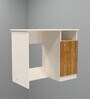 Nero Multipurpose, Computer Desk for Home/Office, Writing Table, Sturdy Small Desks for Small Spaces in Plateau Apple & Highland Pine Finish