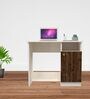 Nero Multipurpose, Computer Desk for Home/Office, Writing Table, Sturdy Small Desks for Small Spaces in Cochwood Brown & Highland Pine Finish