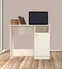 Nero Multipurpose, Computer Desk for Home/Office, Writing Table, Sturdy Small Desks for Small Spaces in Highland Pine Finish