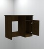 Nero Multipurpose, Computer Desk for Home/Office, Writing Table, Sturdy Small Desks for Small Spaces in Chiyoda Wange Finish
