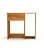 Nero Multipurpose, Computer Desk for Home/Office, Writing Table, Sturdy Small Desks for Small Spaces in Highland Pine & Plateau Apple Finish