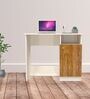 Nero Multipurpose, Computer Desk for Home/Office, Writing Table, Sturdy Small Desks for Small Spaces in Plateau Apple & Highland Pine Finish