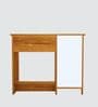 Nero Multipurpose, Computer Desk for Home/Office, Writing Table, Sturdy Small Desks for Small Spaces in Plateau Apple Finish
