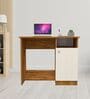 Nero Multipurpose, Computer Desk for Home/Office, Writing Table, Sturdy Small Desks for Small Spaces in Highland Pine & Plateau Apple Finish