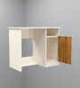 Nero Multipurpose, Computer Desk for Home/Office, Writing Table, Sturdy Small Desks for Small Spaces in Plateau Apple & Highland Pine Finish
