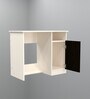 Nero Multipurpose, Computer Desk for Home/Office, Writing Table, Sturdy Small Desks for Small Spaces in Chiyoda Wange & Highland Pine Finish