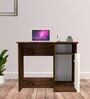 Nero Multipurpose, Computer Desk for Home/Office, Writing Table, Sturdy Small Desks for Small Spaces in Highland Pine & Cochwood Brown Finish