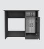 Nero Multipurpose, Computer Desk for Home/Office, Writing Table, Sturdy Small Desks for Small Spaces in Slate Grey Finish