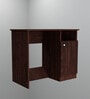 Nero Multipurpose, Computer Desk for Home/Office, Writing Table, Sturdy Small Desks for Small Spaces in Aisan Walnut Finish