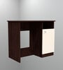 Nero Multipurpose, Computer Desk for Home/Office, Writing Table, Sturdy Small Desks for Small Spaces in Highland Pine & Chiyoda Wange Finish