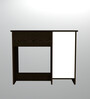 Nero Multipurpose, Computer Desk for Home/Office, Writing Table, Sturdy Small Desks for Small Spaces in Chiyoda Wange Finish