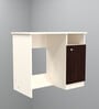 Nero Multipurpose, Computer Desk for Home/Office, Writing Table, Sturdy Small Desks for Small Spaces in Aisan Walnut & Highland Pine Finish