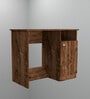 Nero Multipurpose, Computer Desk for Home/Office, Writing Table, Sturdy Small Desks for Small Spaces in Cochwood Brown Finish