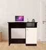 Nero Multipurpose, Computer Desk for Home/Office, Writing Table, Sturdy Small Desks for Small Spaces in Highland Pine & Chiyoda Wange Finish
