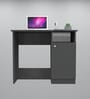 Nero Multipurpose, Computer Desk for Home/Office, Writing Table, Sturdy Small Desks for Small Spaces in Slate Grey Finish