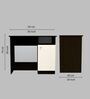Nero Multipurpose, Computer Desk for Home/Office, Writing Table, Sturdy Small Desks for Small Spaces in Highland Pine & Chiyoda Wange Finish